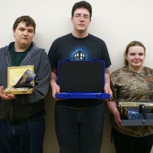 Brandon McGlothlin, Zach Houseman and Shyann Ryan