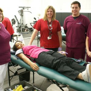Allied Health Science Program Hosts Fall Blood Drive