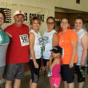 "Miles for Mike" Hits Home With Career Center Staff