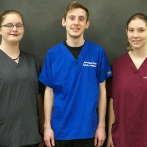 Ohio SkillsUSA competitors Leah Kalman, Brad Ditoro and Monica Griffin 