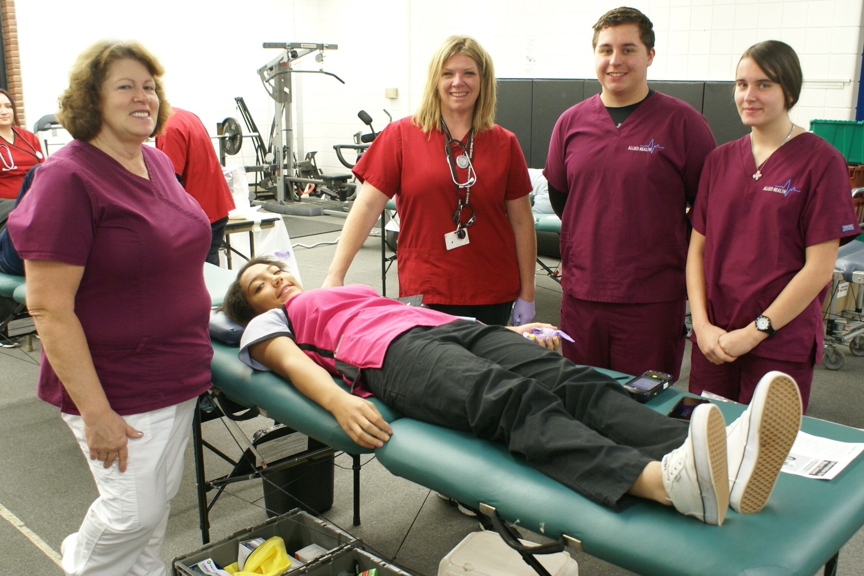 Allied Health Science Program Hosts Fall Blood Drive