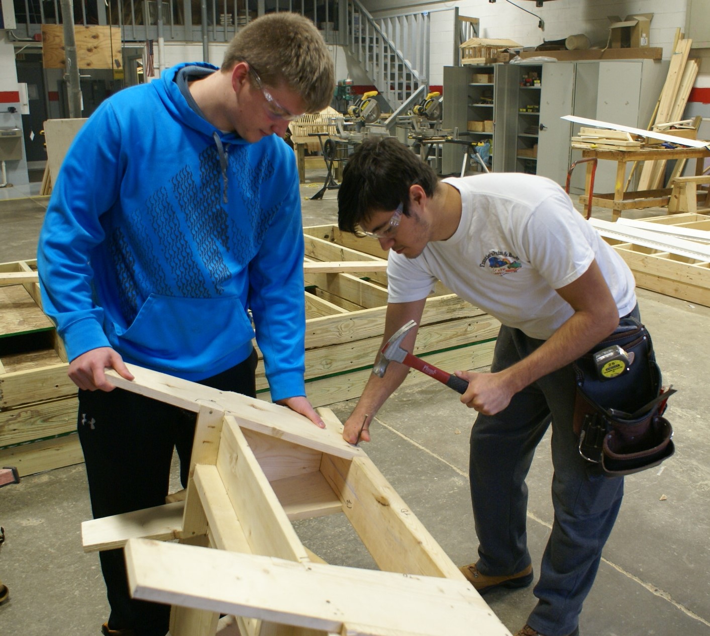 Carpentry Program Featured In The Times Leader