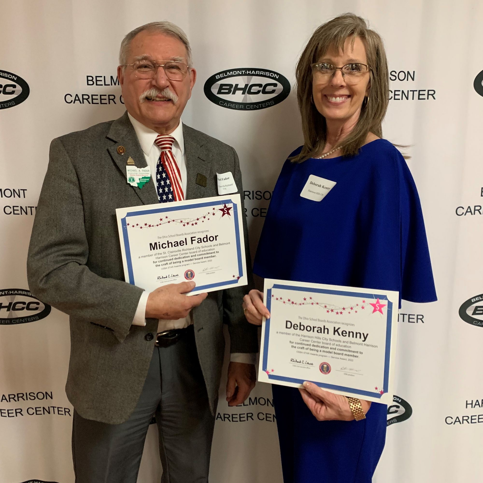 Mike Fador and Deborah Kenny