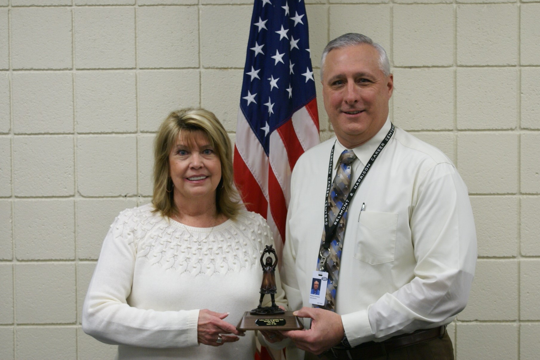 BCC Educator Receives "Outstanding Teacher Award"