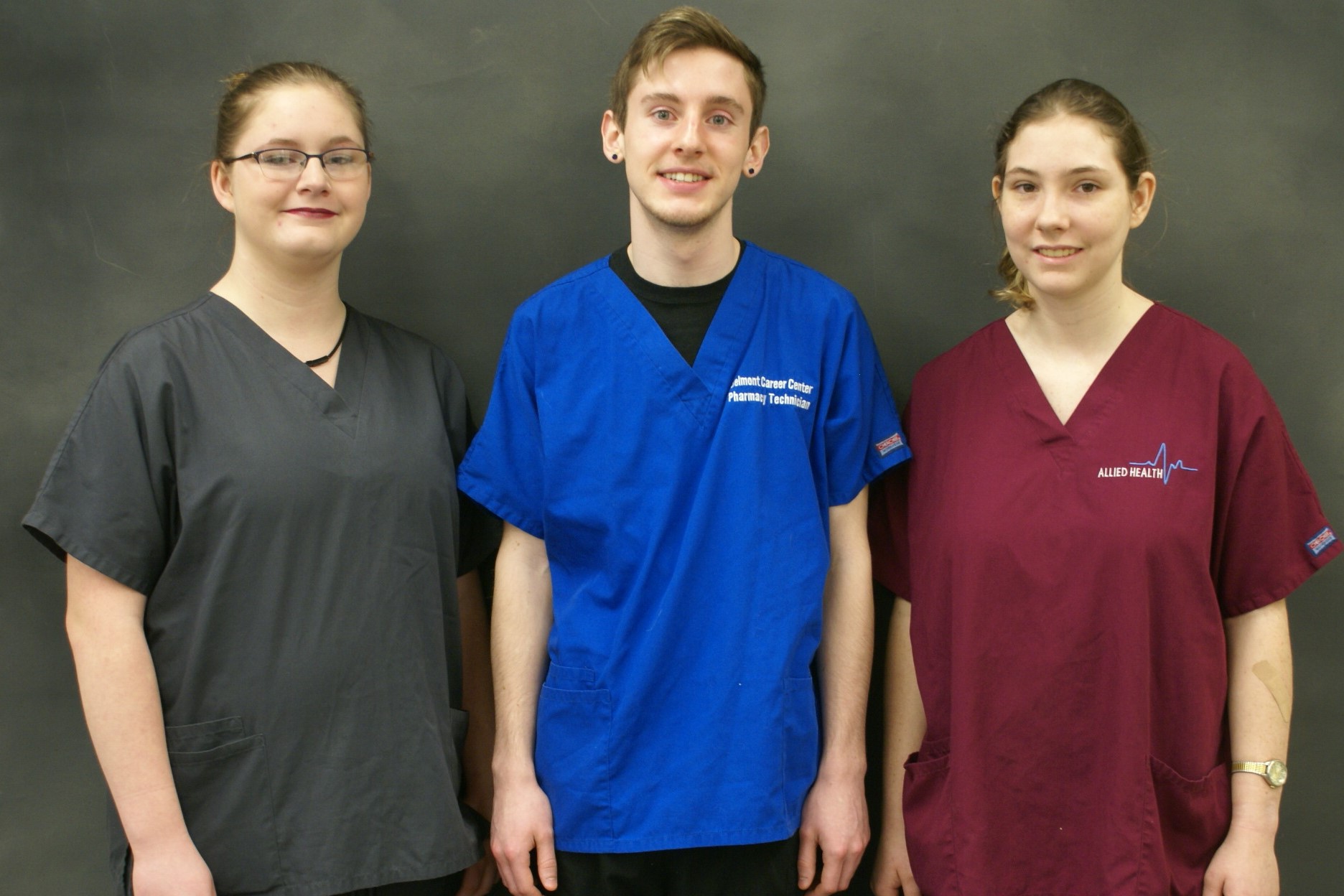 Ohio SkillsUSA competitors Leah Kalman, Brad Ditoro and Monica Griffin