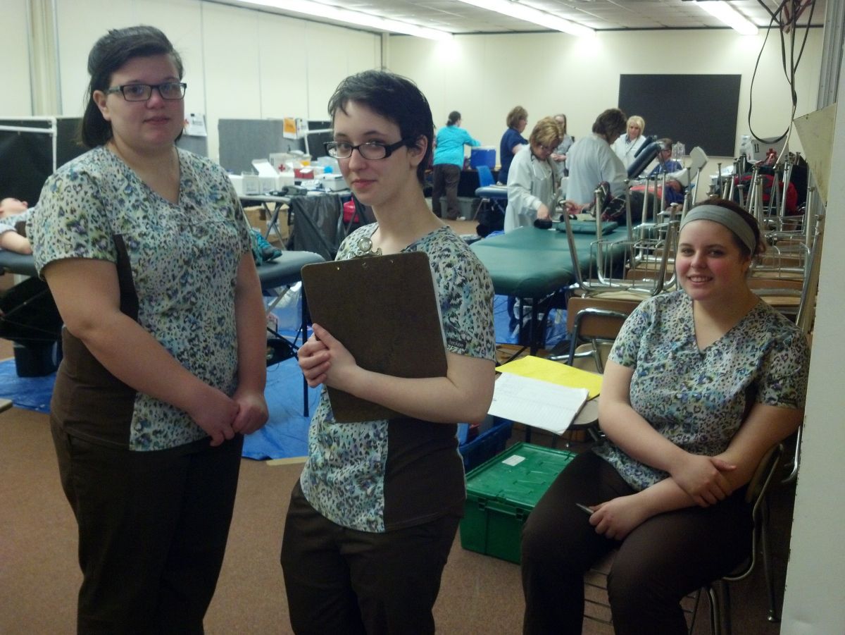 Maggie Gray, Amanda Tredway and Alicia Lewis