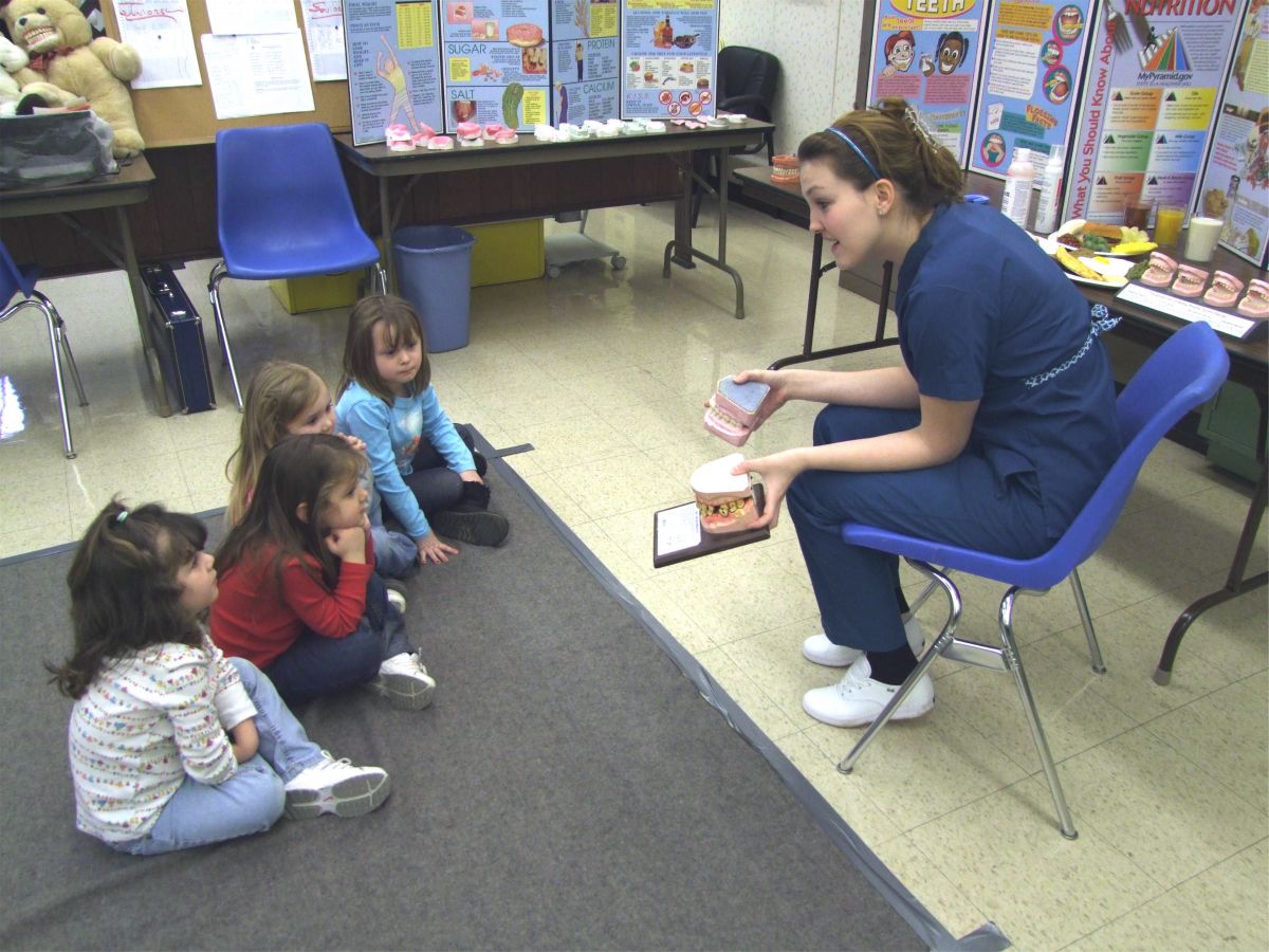 Dental student Jessica Blazak