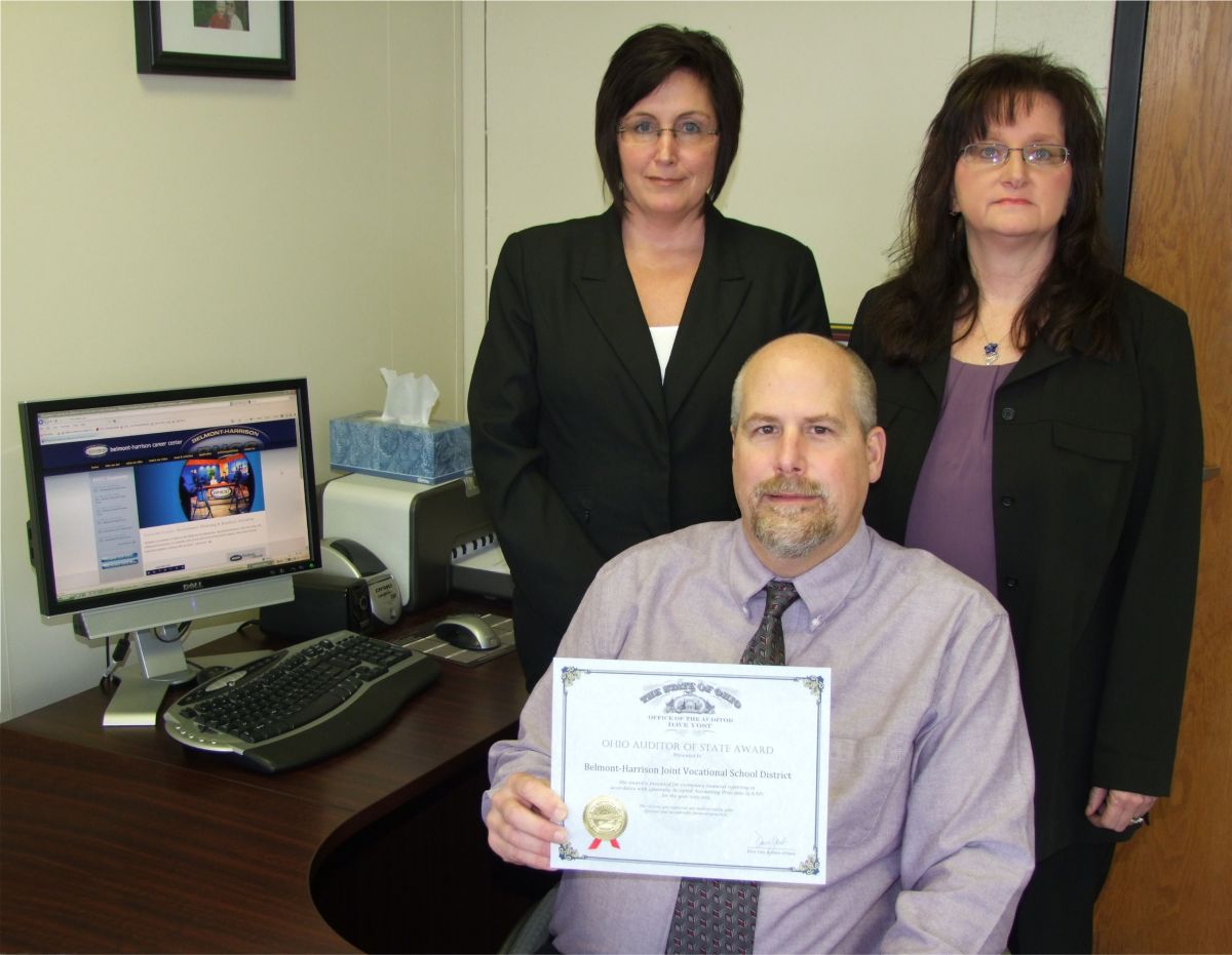 BHVSD Receives Auditor of State Award