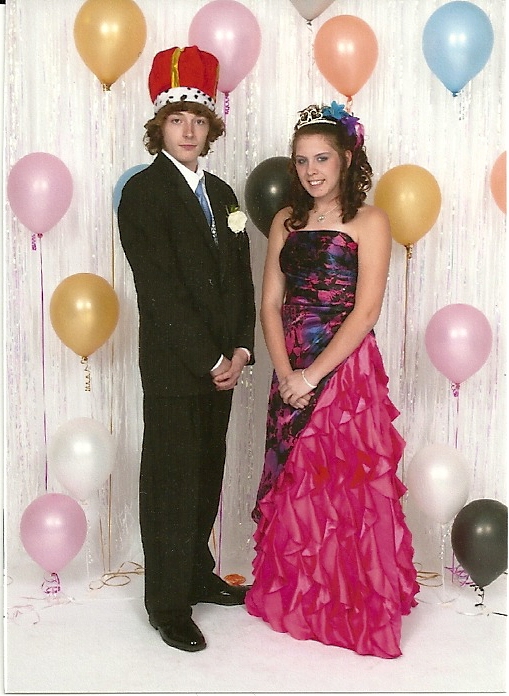 Cole Swallie, king and Sarah Marlin, queen